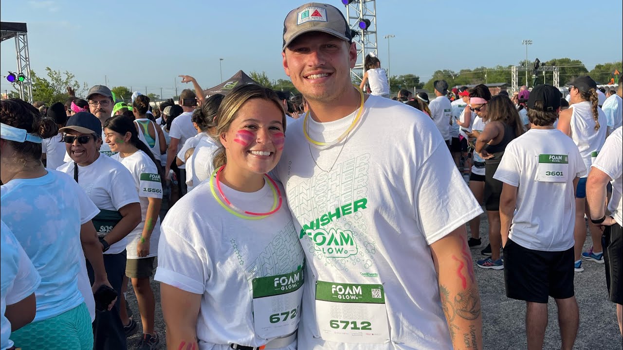 Foam Glow 5K San Antonio 2022 YouTube