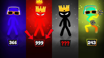 Stickman Party - Tournament Mode 1234 Player Random | Gameplay Walkthrough Part 93 MiniGames Update