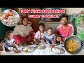 Todays cooking eating dry fish soyabean mix vegetablel  village life style vlog  jh eating show