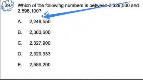 CBEST MATH #39 ~ Place Value 1 ~ GOHmath.com