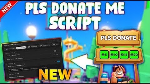 *NEW* PLS DONATE Script (PASTEBIN 2025) ( AUTOFARM , FAKE MESSAGE , AUTO CHAT , FIND RICH SERVERS )