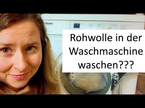 Video: Schafwolle Waschen