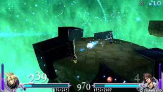 [PSP] DISSIDIA FINAL FANTASY - Limit Omnislash - Cloud vs Squal