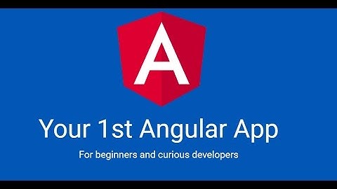 Ready to create your first Angular app? Let