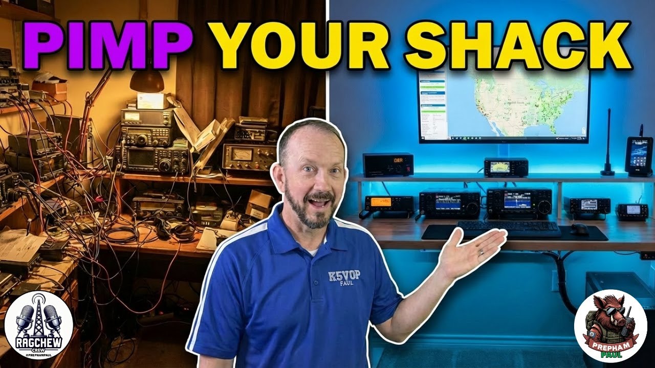 Pimp My Shack - Tips & Tricks to an organized Ham Shack - Ep. 116