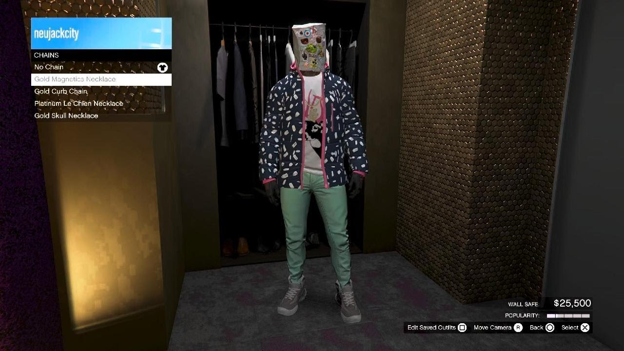 Grand Theft Auto V Bagman Closet - YouTube