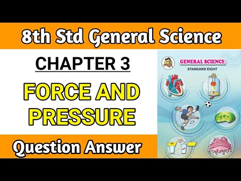 force and pressure questions answers | 8th std science chapter 3 ...