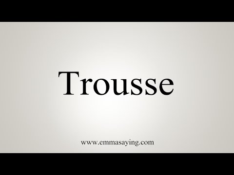 trousse - Wiktionary, the free dictionary