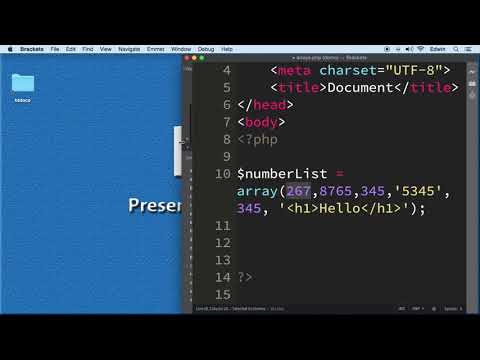 009 Arrays in PHP