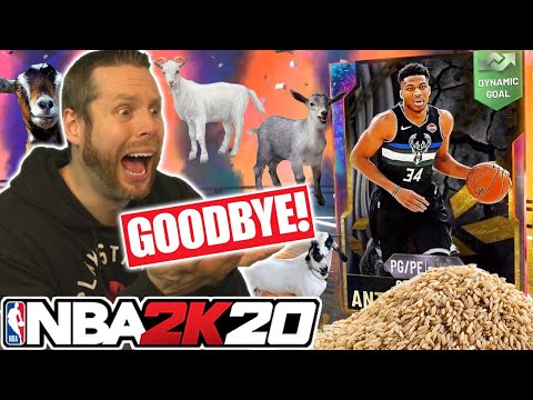 END GAME GOAT PACKS!? Goodbye NBA 2K20 :-(