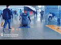 Sparkoz: Autonomous Robotic Floor Scrubber Demo at an Airport