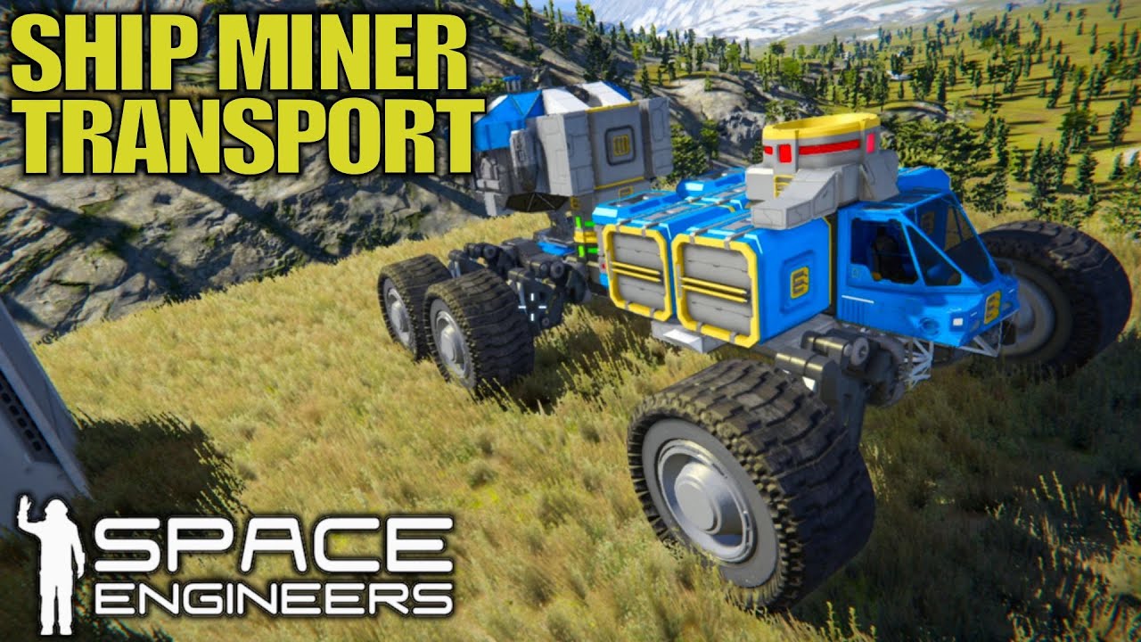 Ship Miner Transport | Space Engineers | Let's Play Gameplay | E08 ...
