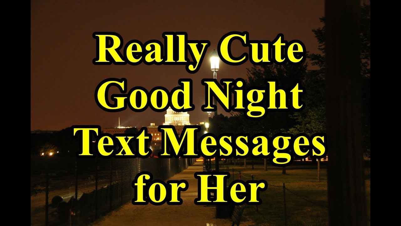 110 Cute and Romantic Good Night Messages for Wife