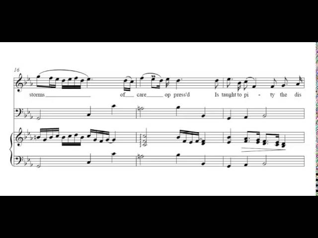 I Act. Dido & Aeneas (H. Purcell) Score Animation - YouTube