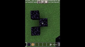 how to make 1X1 nether portal 🟪