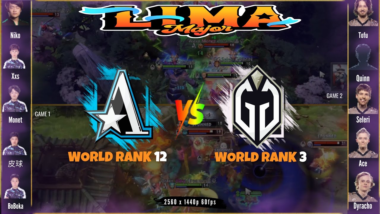 Gaimin Gladiators vs Team Aster | Highlights Bo3 | Lima Major 2023 | Main Event Playoffs