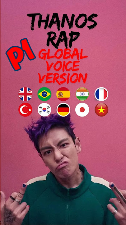 Squid Game Thanos Rap Global Voice Version P1