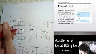 MODULE 4 (part 2) - Bearing Stress