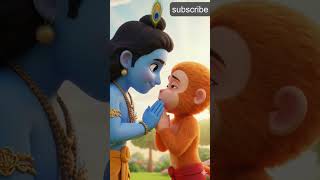 कृष्ण जी और हनुमान जी की अमर दोस्ती #andrast