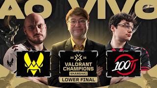PRÉ JOGO: VITALITY vs 100T (MD5 - FINAL LOWER) CHAMPIONS 2026 !BONOXS