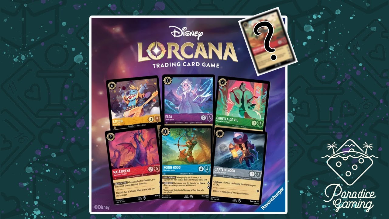 Disney Reveals The First Seven Cards For The Lorcana TCG! *And One