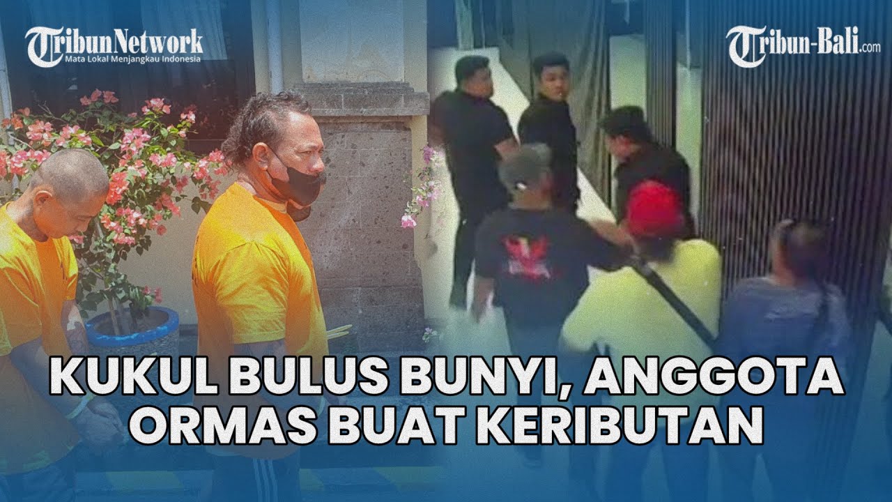 Anggota Ormas Bikin Keributan Di Badung Bali, Kulkul Bulus Berbunyi, Adu Mulut Warga Kesal