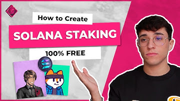 Create SOLANA NFT STAKING for FREE ✅​ No-Code Tutorial Step-by-Step