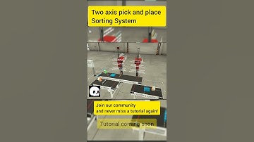 Another sorting project #plc#factoryio#electrical #plcprogramming #sorting material #simulation