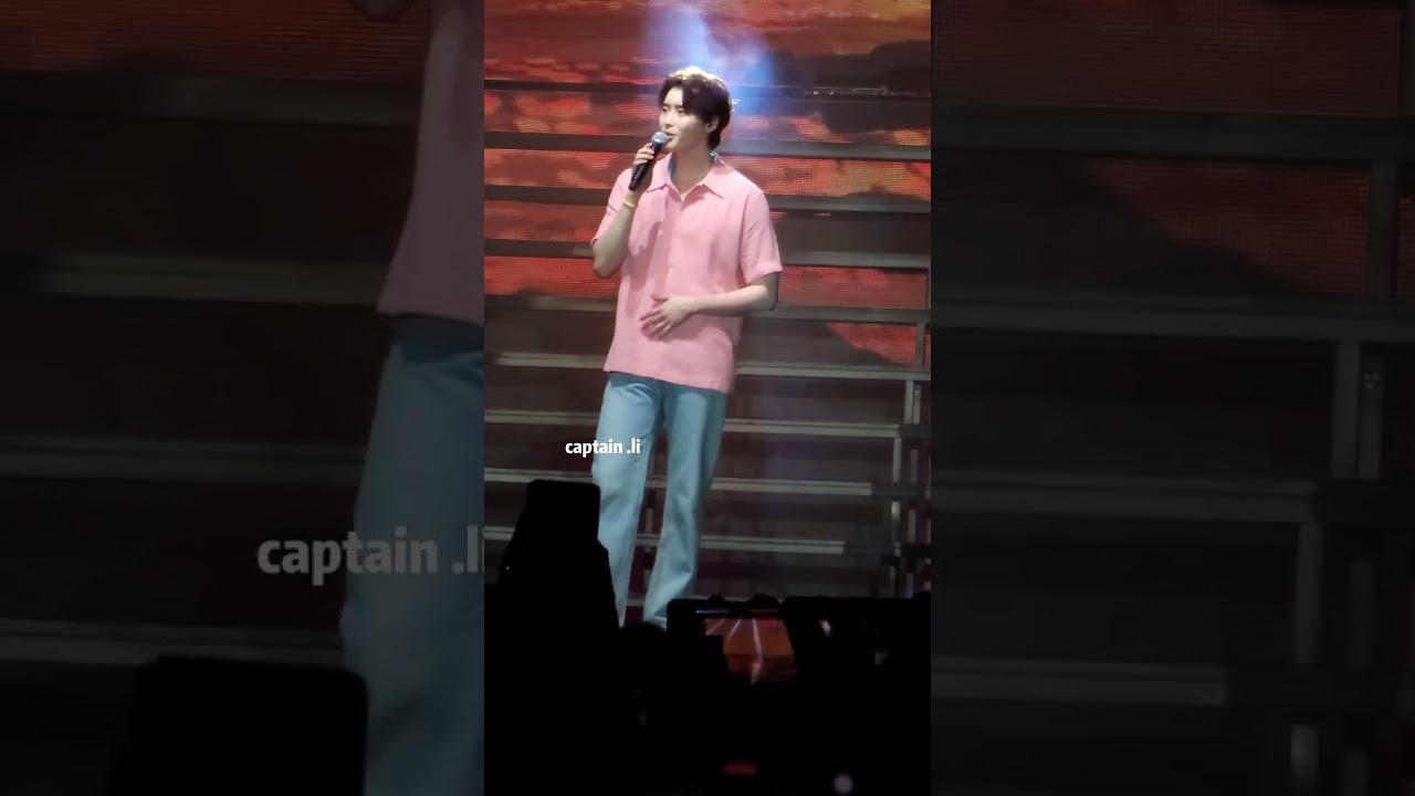 LEE JONG SUK（이종석） IN HONG KONG- 演唱《괜찮아도 괜찮아 (That's okay)》＃leejongsuk #이종석