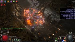 Poe 3.25 Burning Arrow Of Vigour T17 흉물Abomination Map 활력의 불타는 화살