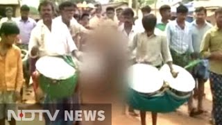 Boy paraded naked during ritual for rain in drought-hit Karnataka village