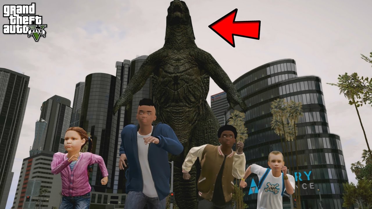 Insane Godzilla GTA 5 Mod Lets You Wreak Havoc in Los Santos - autoevolution