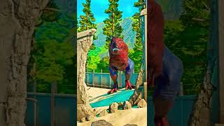 Jurassic World Evolution - Dinosaurs Wall Break ~ Red Hulk &amp; 3 Head Indoraptor