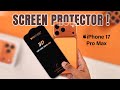 iPhone 17 Pro Max | Pro: How to Install Tempered Glass Screen Protector!