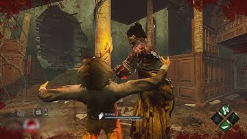 Just in case you wondered what lag switching looks like Dead by Daylight Lagswitching leatherface