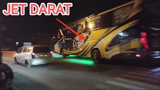 Tol Brebes bus Hariyanto dan sinar jaya yang mendominasi