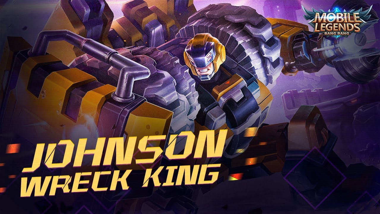 Tukang Nabrak Ini Dia Skin Baru Johnson Mobile Legends