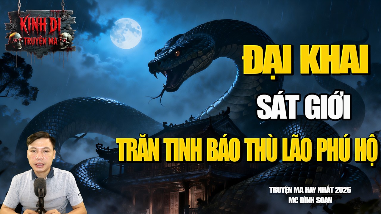 TRUYỆN MA CÓ THẬT : ĐẠI KHAI SÁT GIỚI - TRĂN TINH BÁO THÙ KINH HOÀNG LÃO BÁ HỘ TÀN ÁC.
