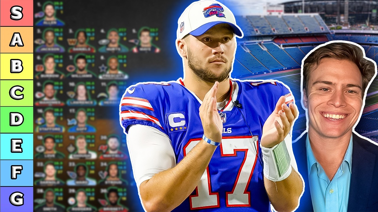 Top 30 Quarterback Rankings & Tiers - 2026 Fantasy Football artwork