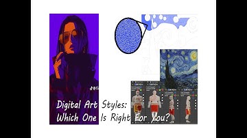 Explore 4 Digital Art Styles LIVE: Van Gogh, Anime, 3D & More! 🎨✨