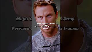 Perhaps this is the decisiveness of a military doctor-daring to think,daring to act.