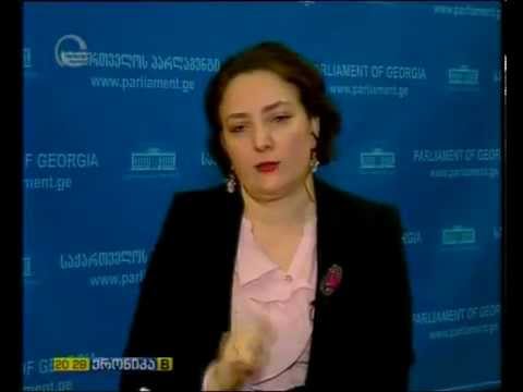 თინათინ ხიდაშელი \"ქრონიკის\" პირდაპირ ეთერში