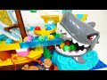 Satisfying Building Block coaster ☆ Marble Run ASMR shark and ship course