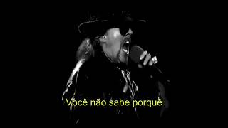Guns N&#39; Roses - Sorry  (Music Video) [LEGENDADO PTBR]