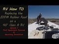 RV How To - Replace your roof... Episode 1 Equipment and Sheathing Removal