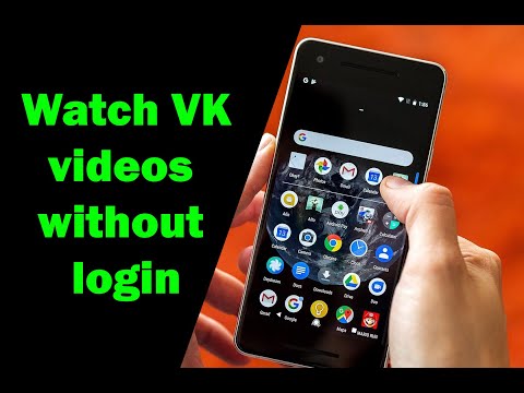 How to watch videos on VK.com without signing in (login)