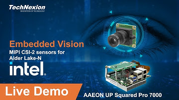 Intel Alder Lake-N Embedded Vision (MIPI CSI-2 camera) Solutions