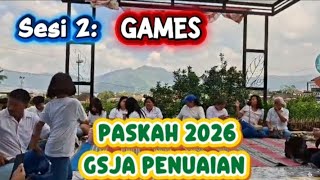 GAME PASKAH - IBADAH PADANG - WISATA PETIK JERUK BANARAN, BATU MALANG - GSJA Penuaian Malang