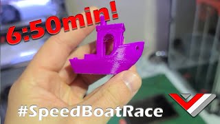 #SpeedBoatRace Benchy 6:50 (second attempt)