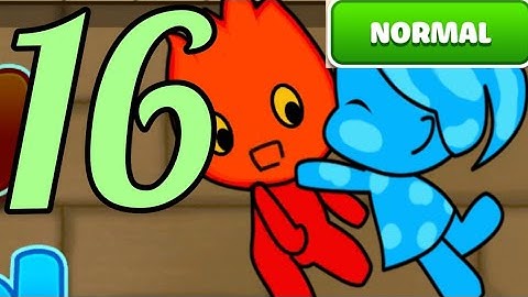 Redboy and Bluegirl Level 16 In Light Temp Maze Android Walkthrough